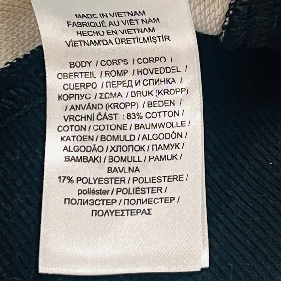 Lauren Ralph Lauren LRL 67 Colorblock Hoodie Womens XL White Red Black - Picture 5 of 7